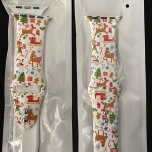Apple Watch compatible Christmas watch band